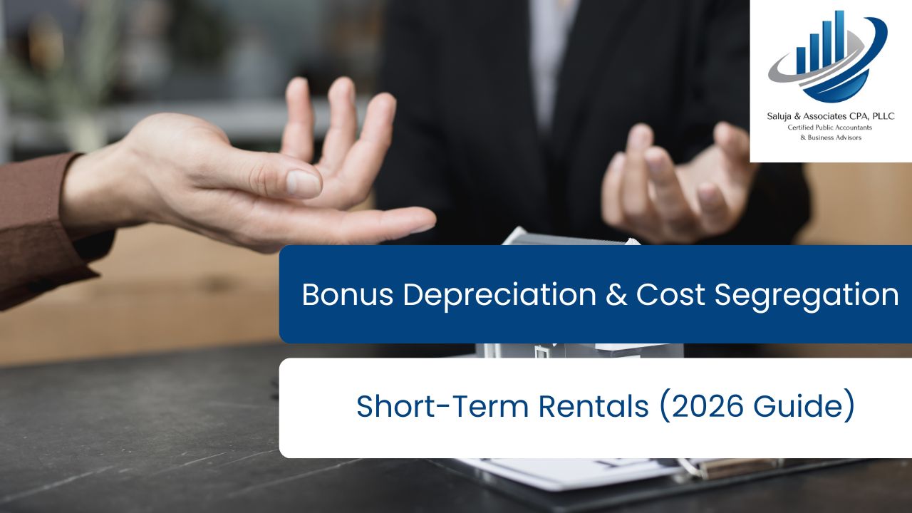 bonus depreciation short-term rental