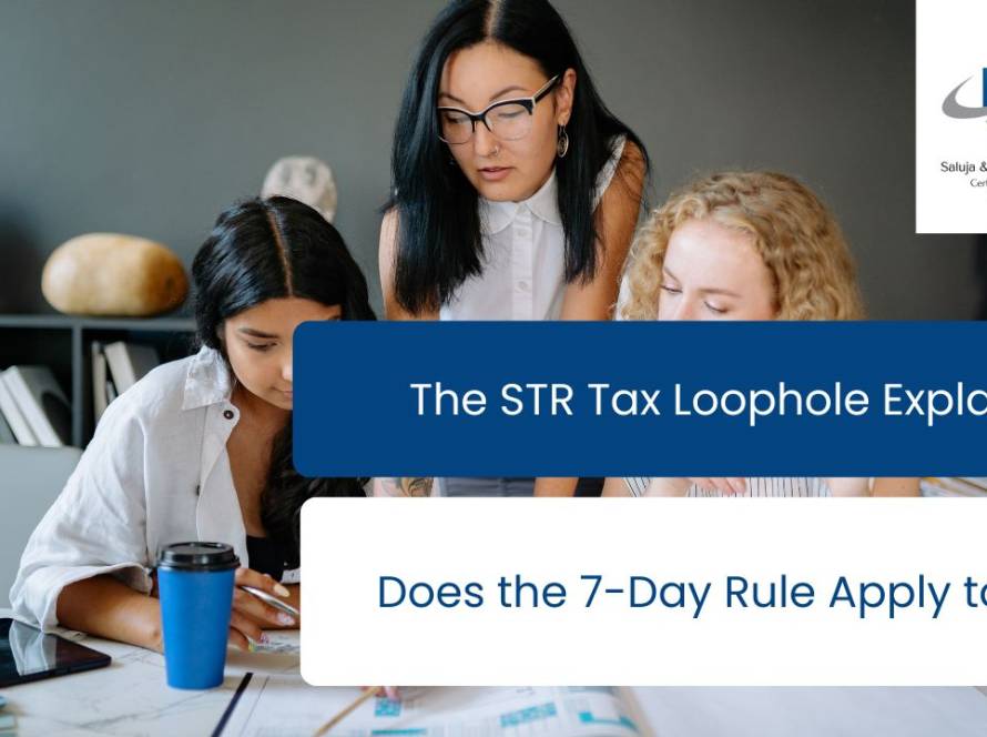 STR Tax Loophole