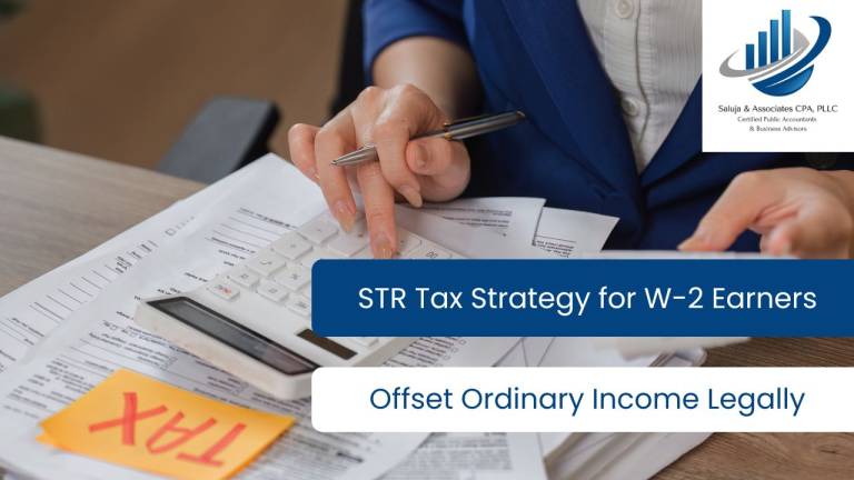 STR Tax Strategy for W-2 Earners: How to Offset Ordinary Income with Short-Term Rentals