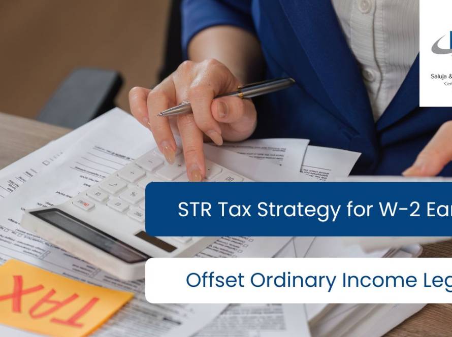 STR Tax Strategy for W-2 Earners