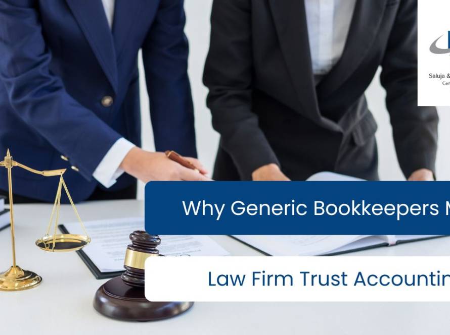 Attorney reviewing law firm trust account reconciliation with a Houston CPA