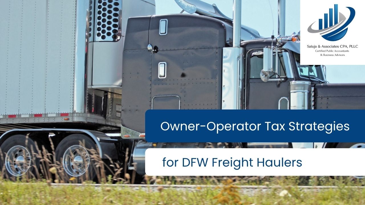 owner-operator tax strategies