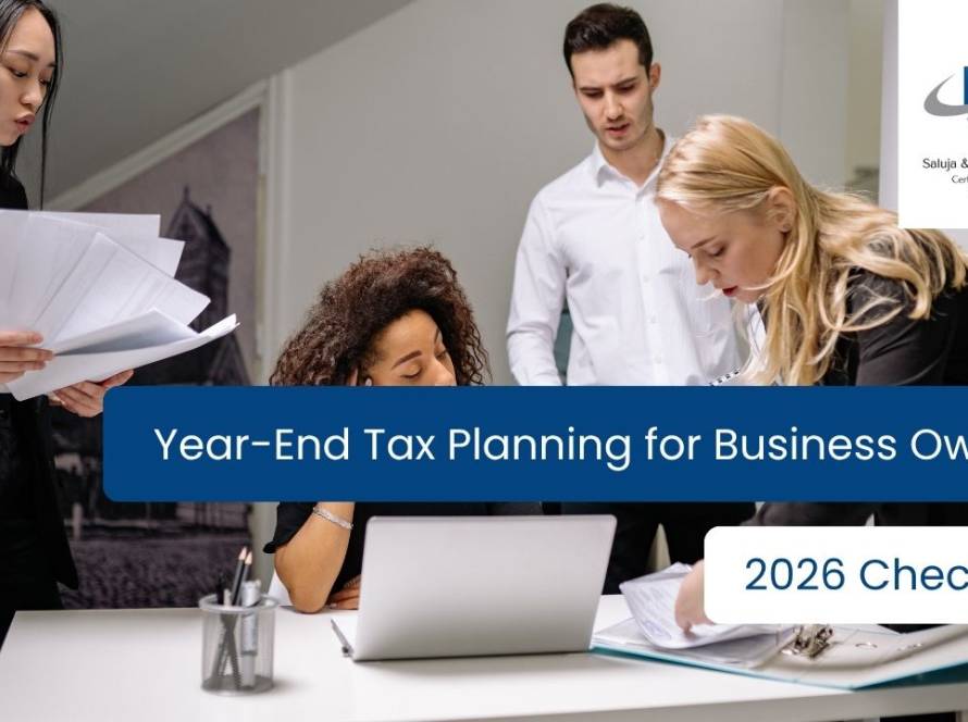 2026 year-end tax planning checklist for business owners